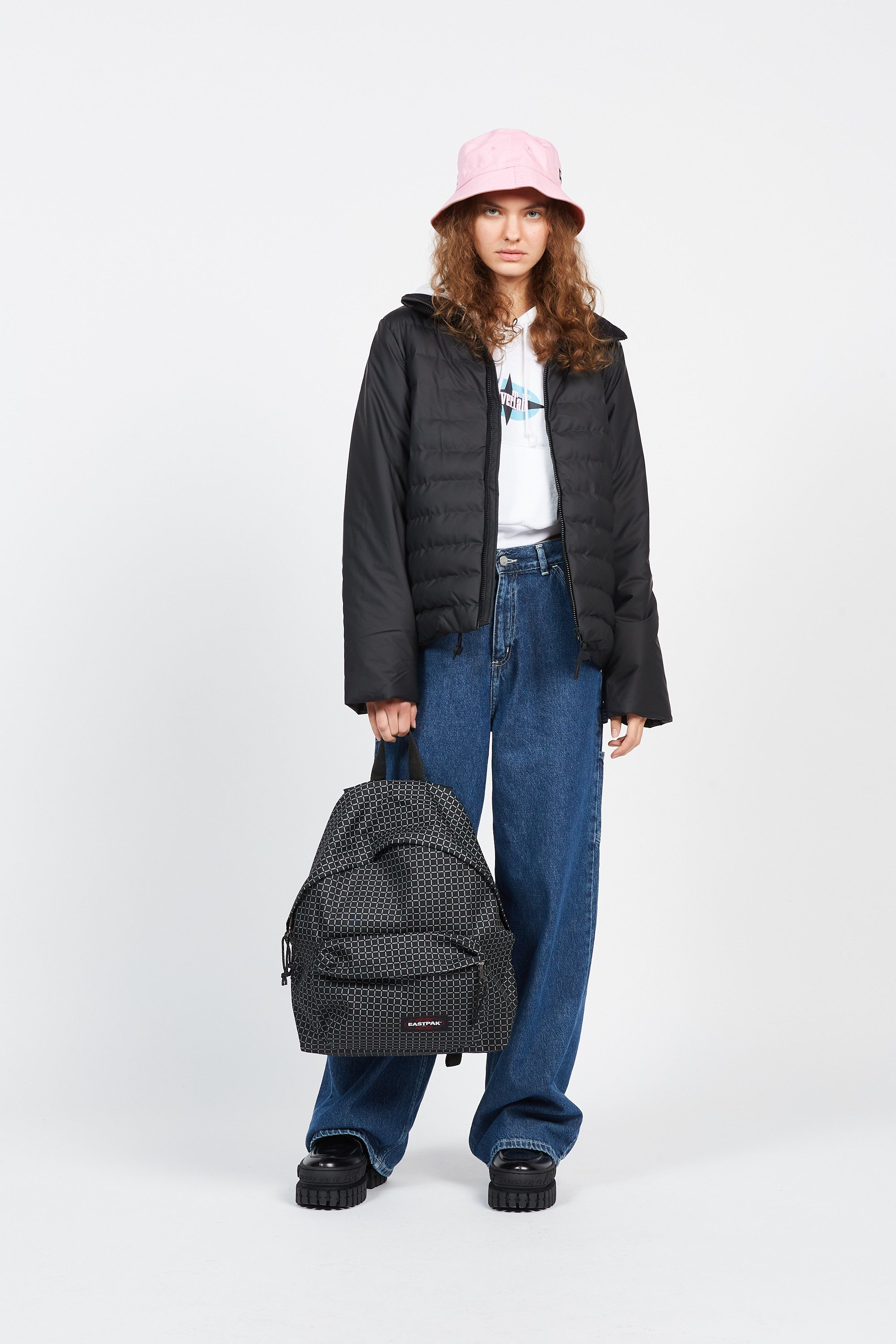 RAINS Doudoune Trekker W Jacket Noir