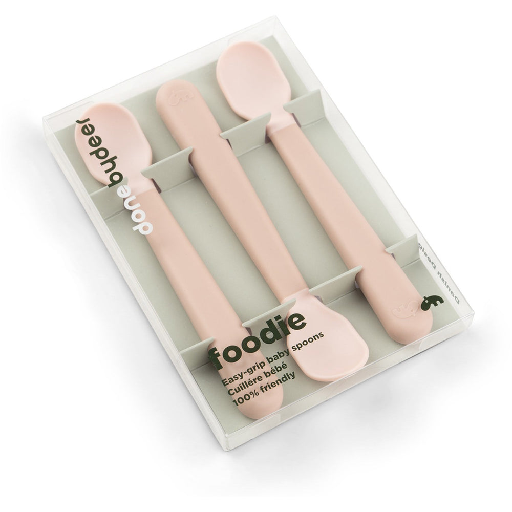 Køb DonebyDeer Foodie Easy-Grip Babyske 3-Pak Pudder