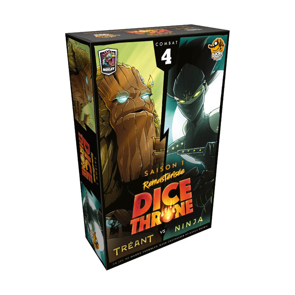Dice Throne S1 - Tréant VS Ninja