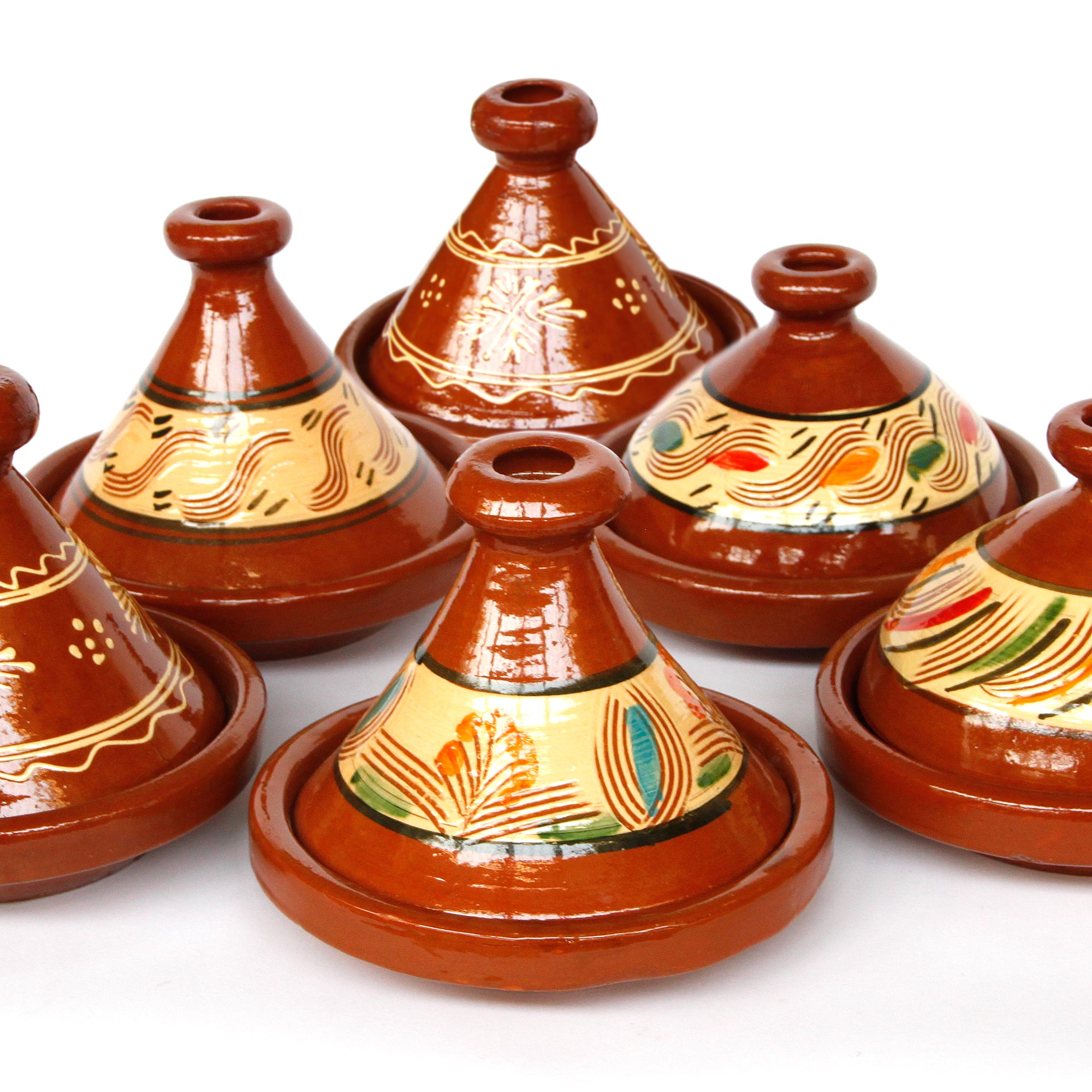 Tajine 'Jadida', braun, multicolor, Ø 20 cm zu 9,00