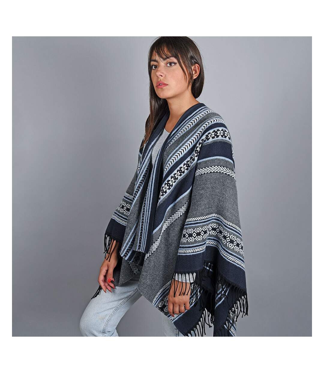Poncho Satya  - Fabriqué en France