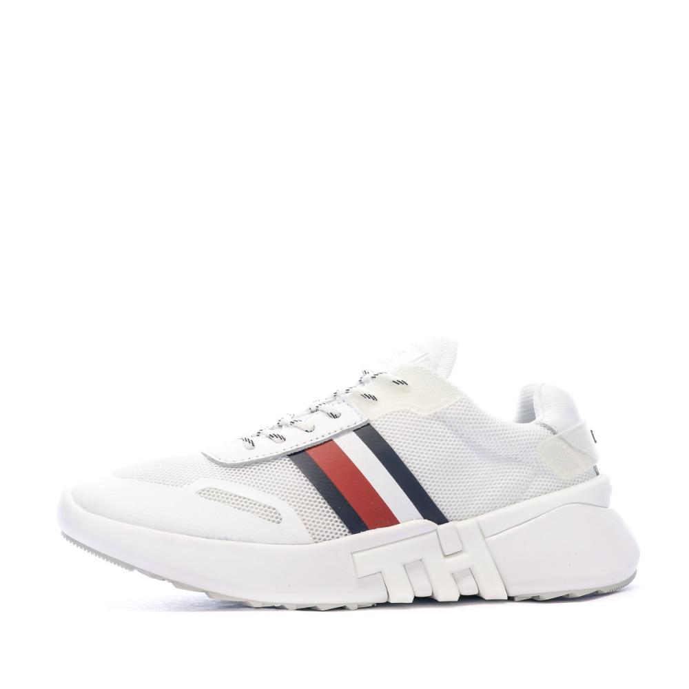 Tommy Hilfiger Baskets Blanches Femme Tommy Hilfiger Sporty