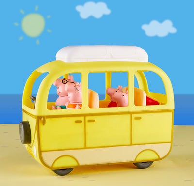 Peppa Gris Peppas Campingbil Lekesett
