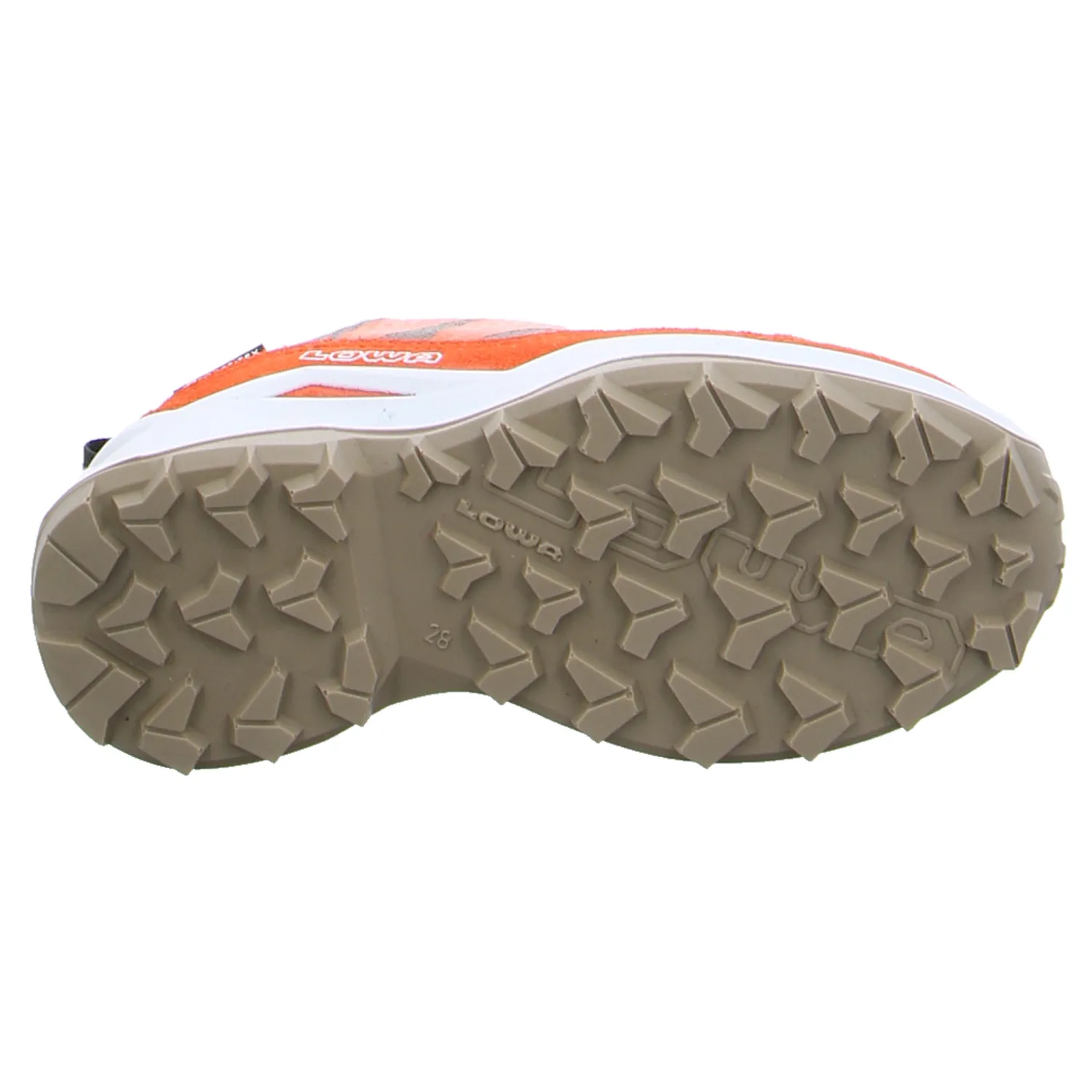 LOWA Kleinkinder-Sport -Halbschuh Rost Textil  Sneaker Outdoor Unisex