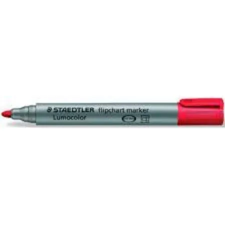 STAEDTLER® 356-2 Lumocolor flipchart marker Rundspitze, rot