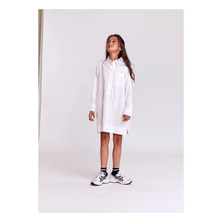 AO76 Robe Hedy Dobby | Blanc