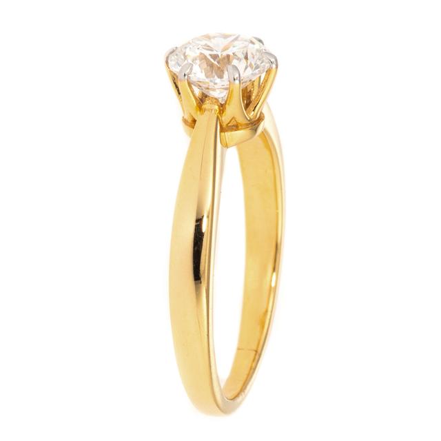 Brillant-Ring, 1,0 ct., Gold 585