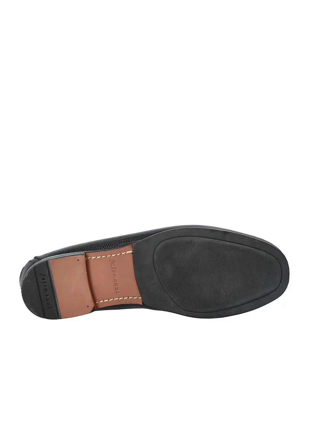MOCASSIN W LIZARD CUIR NOIR