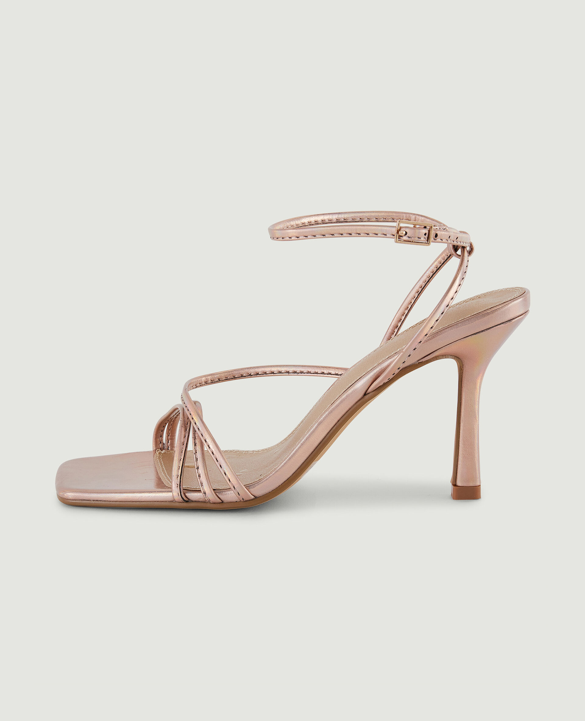 Sandales à talon - Rose clair