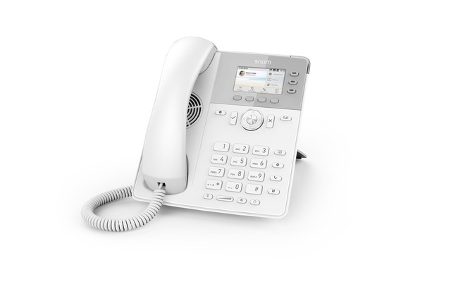 Snom Festnetztelefon »D717 Weiss« ( )