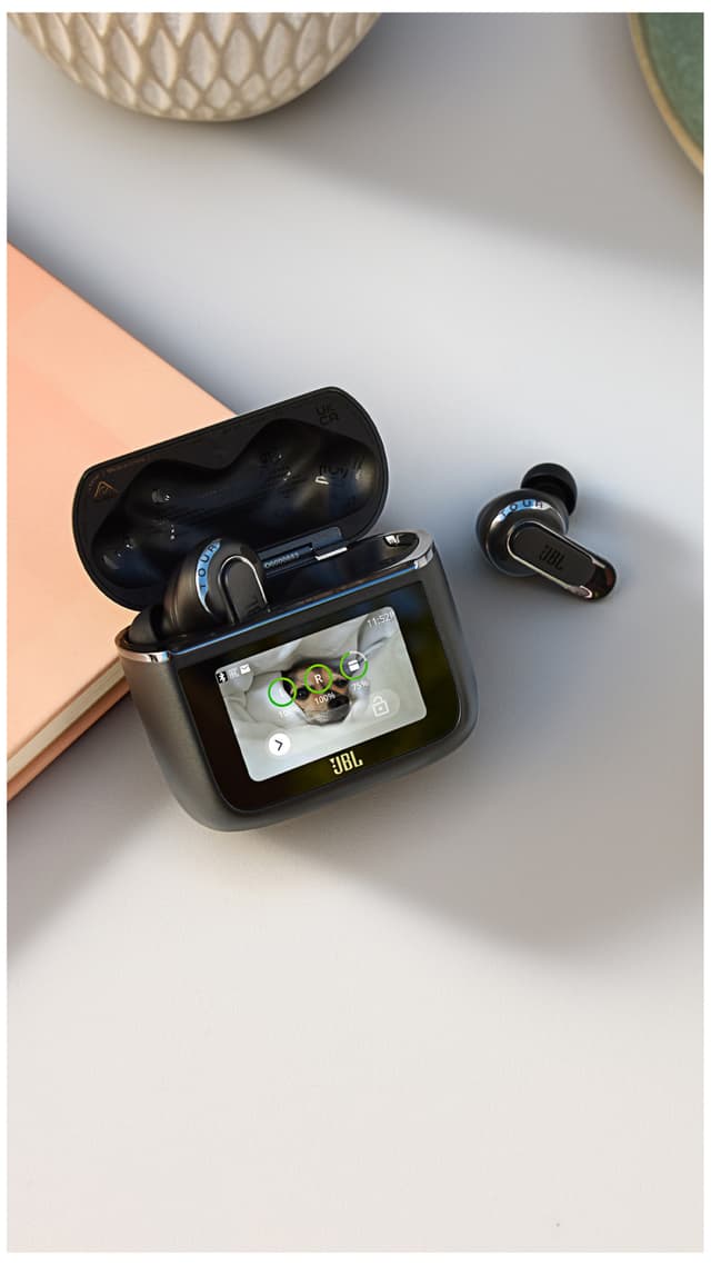JBL Tour Pro 3 true wireless in-ear-høretelefoner (sort)