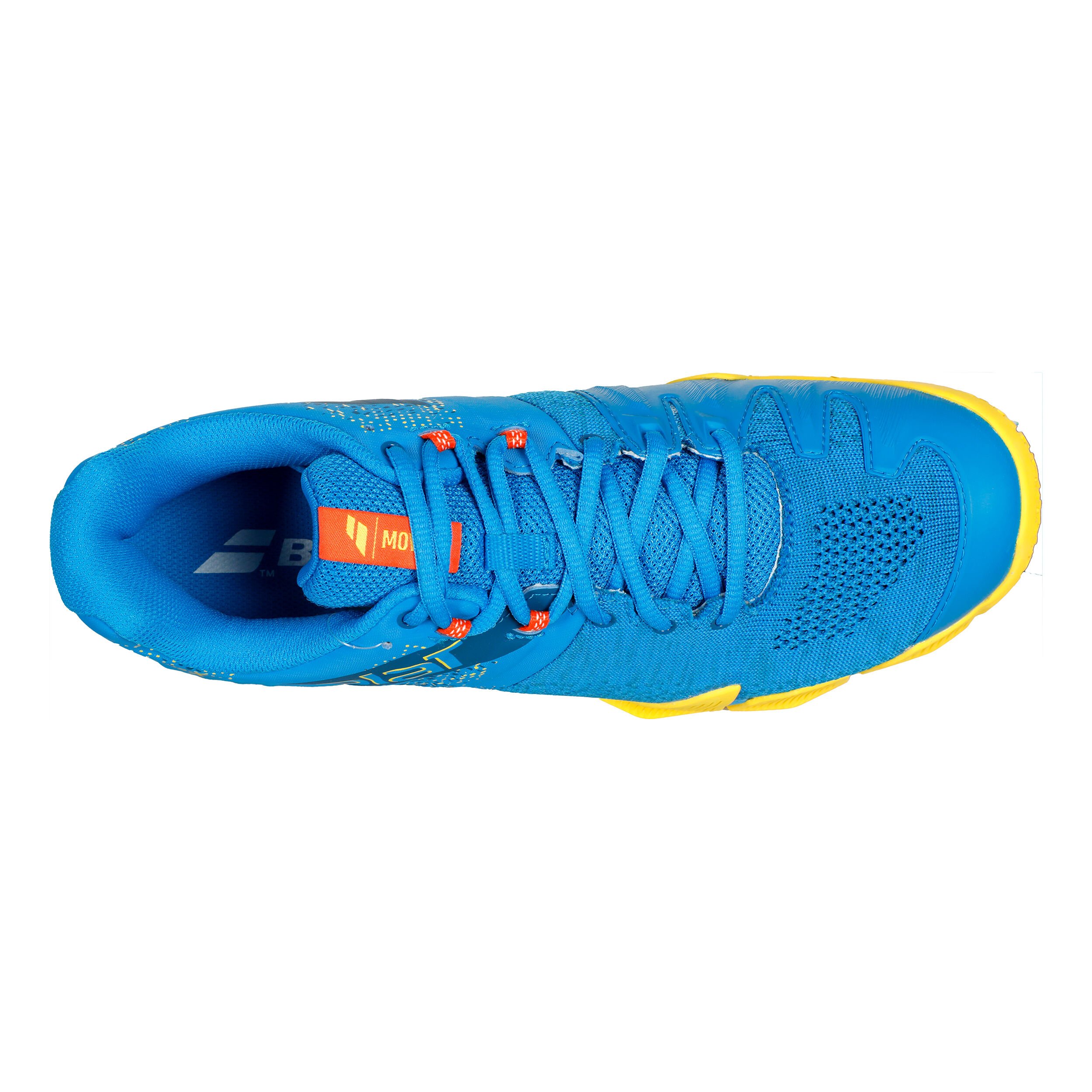 Babolat Movea Chaussures Padel Hommes - Bleu , Jaune