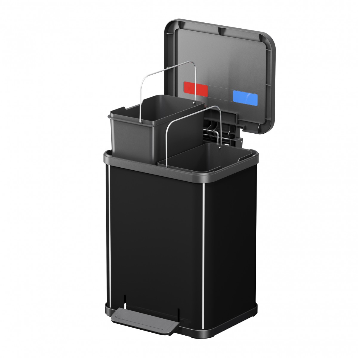 Hailo Öko Duo Plus M Prullenbak - 2x 9 liter