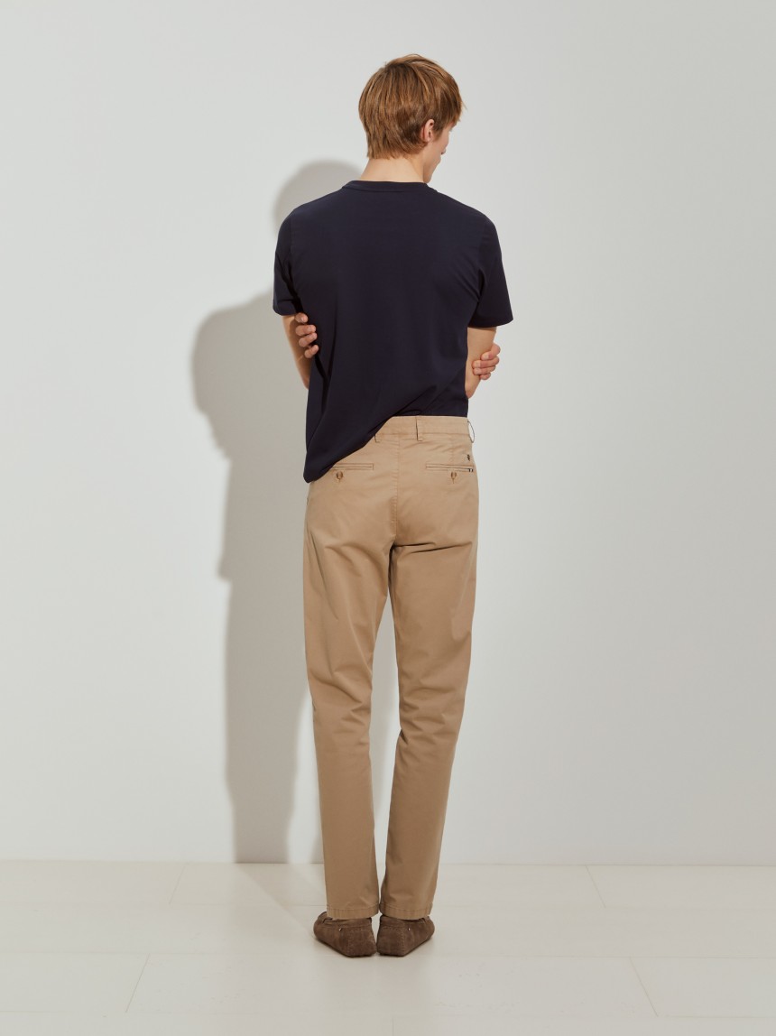 Calças chino regular fit
