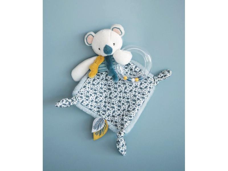 DouDou et compagnie Geschenkset Koala Rassel mit Schmusetuc Geschenkset Koala Rassel mit Schmusetuch, 22 cm