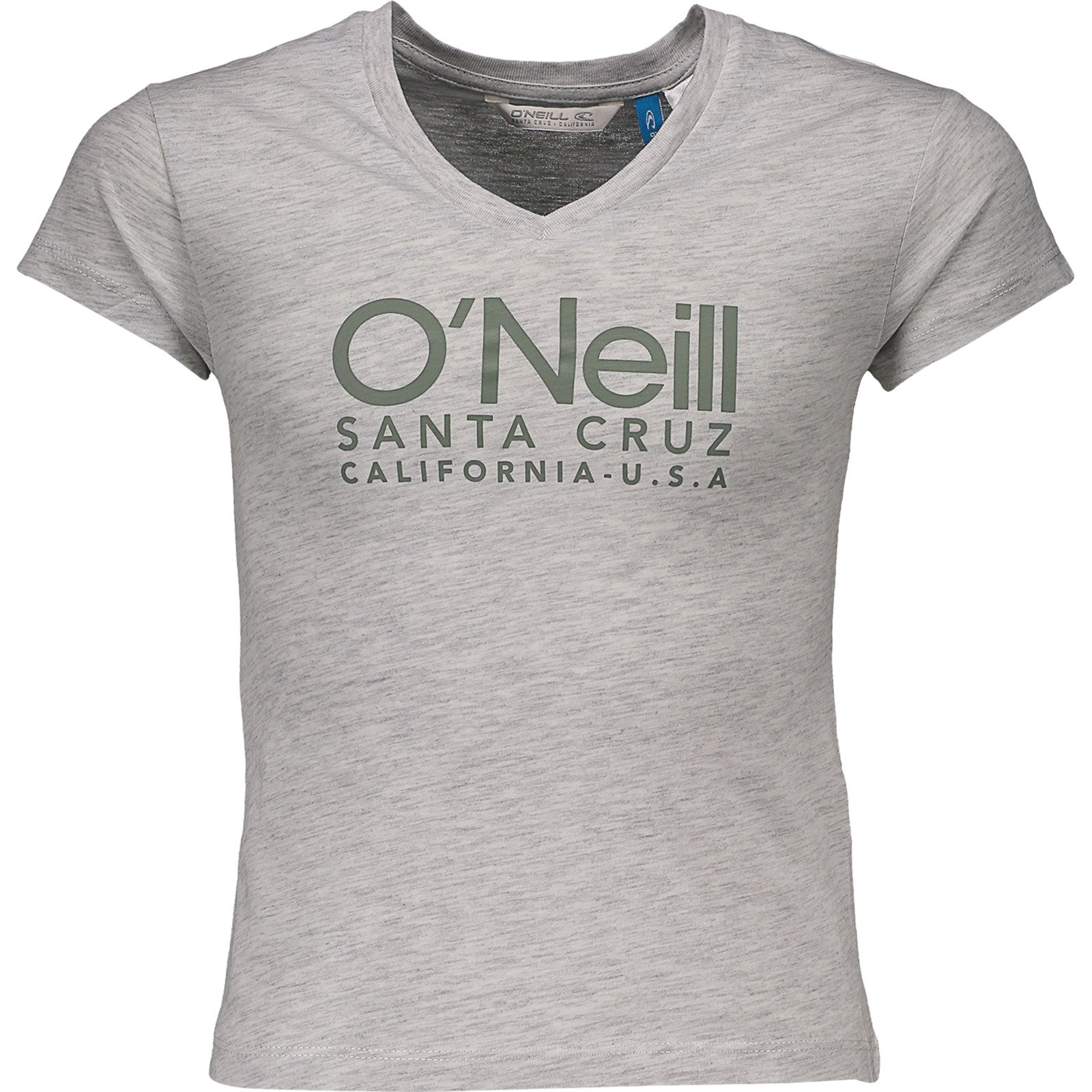 O'Neill Mädchen-T-Shirt Logo hellgrau, 128