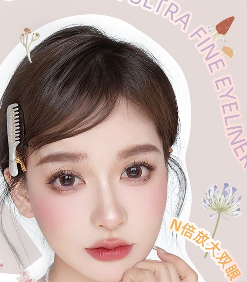 NOVO - Ultrafijne vloeibare eyelinerpen - 6 kleuren