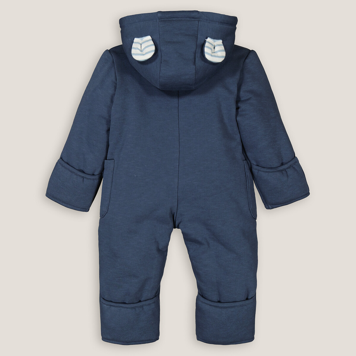COLEÇÕES LA REDOUTE<br>Macacão de piloto com capuz, em fleece