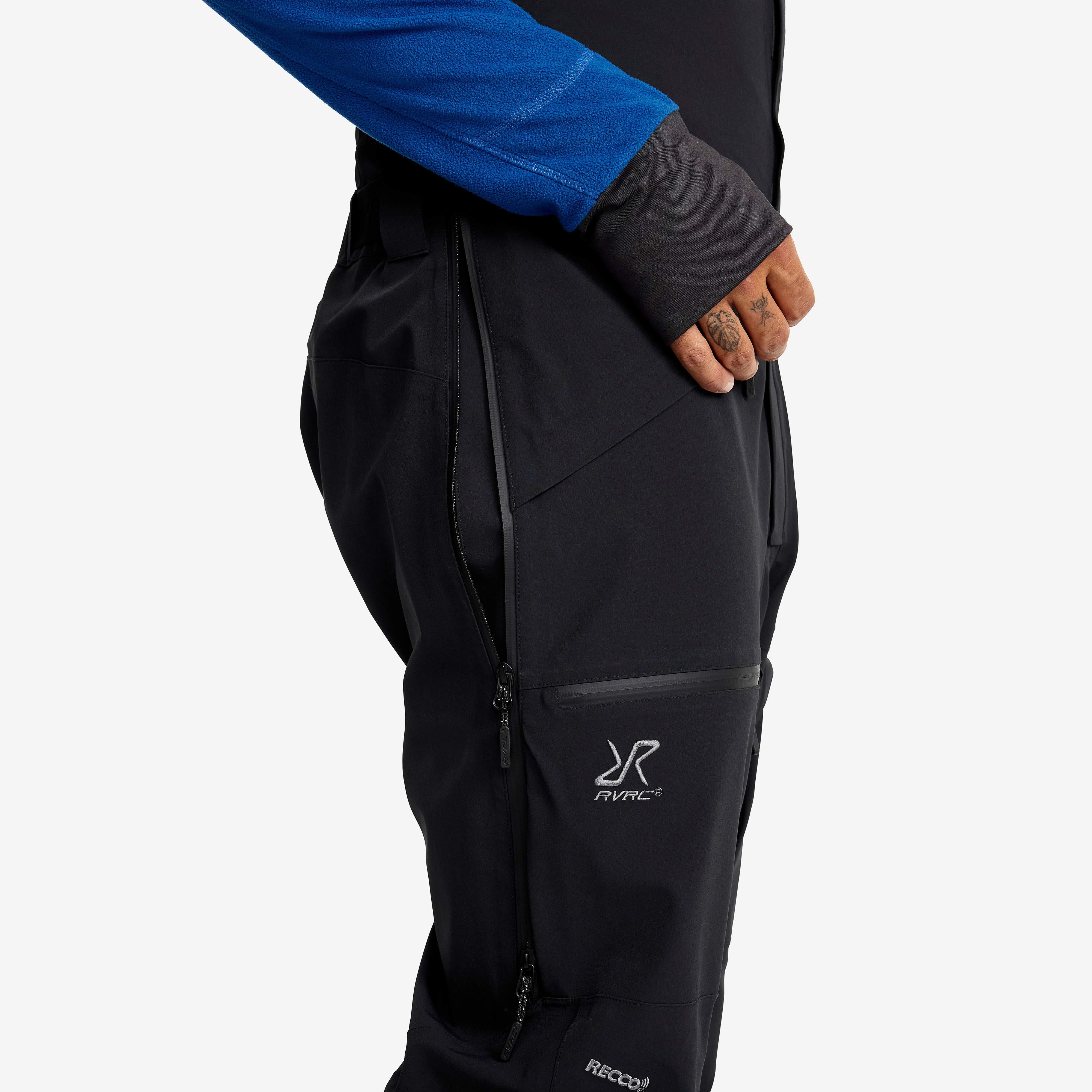 Atlas 3L Ski Bib Pants Herre Black