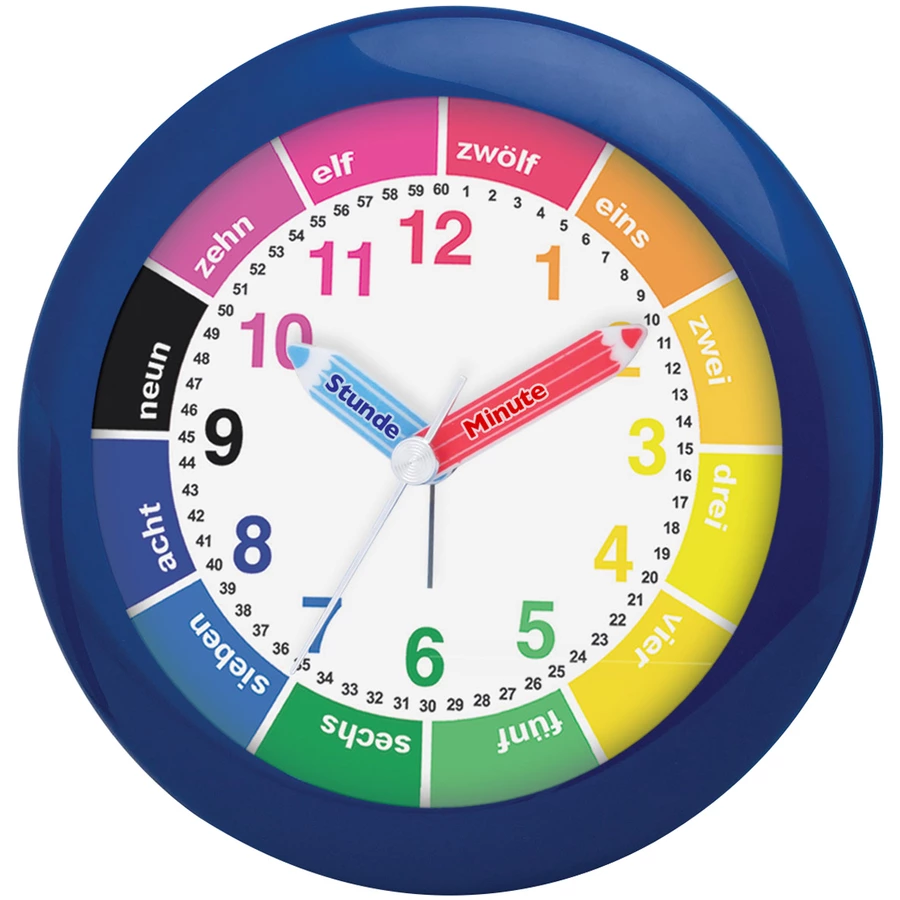 Atlanta Kinderwecker Blau white