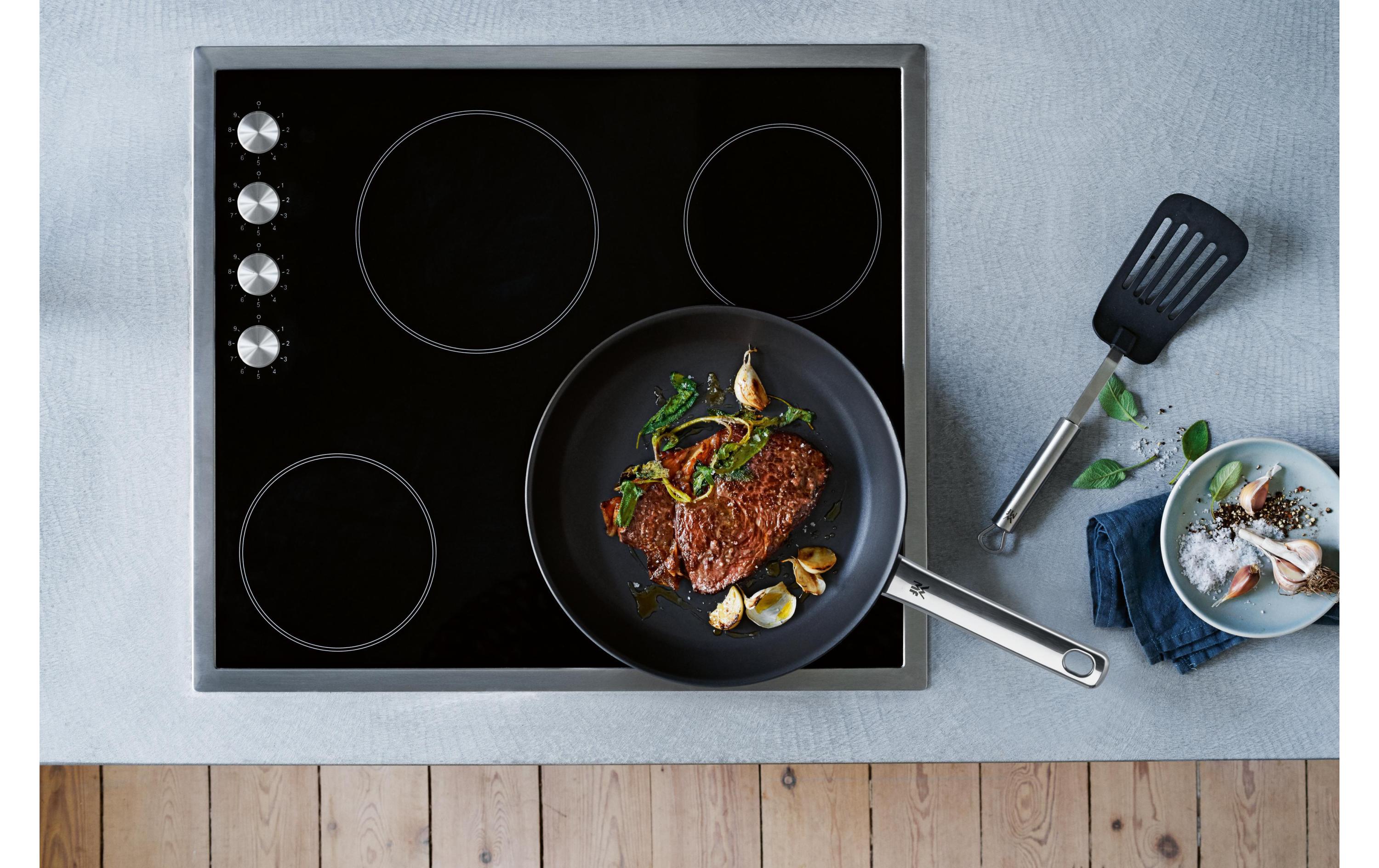 Bratpfanne Steak Profi 28 cm, SchwarzDie perfekte Stielpfanne für das perfekte Steak