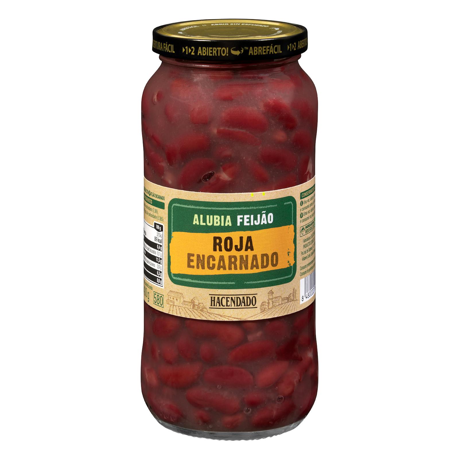 Haricots rouges cuits Hacendado
