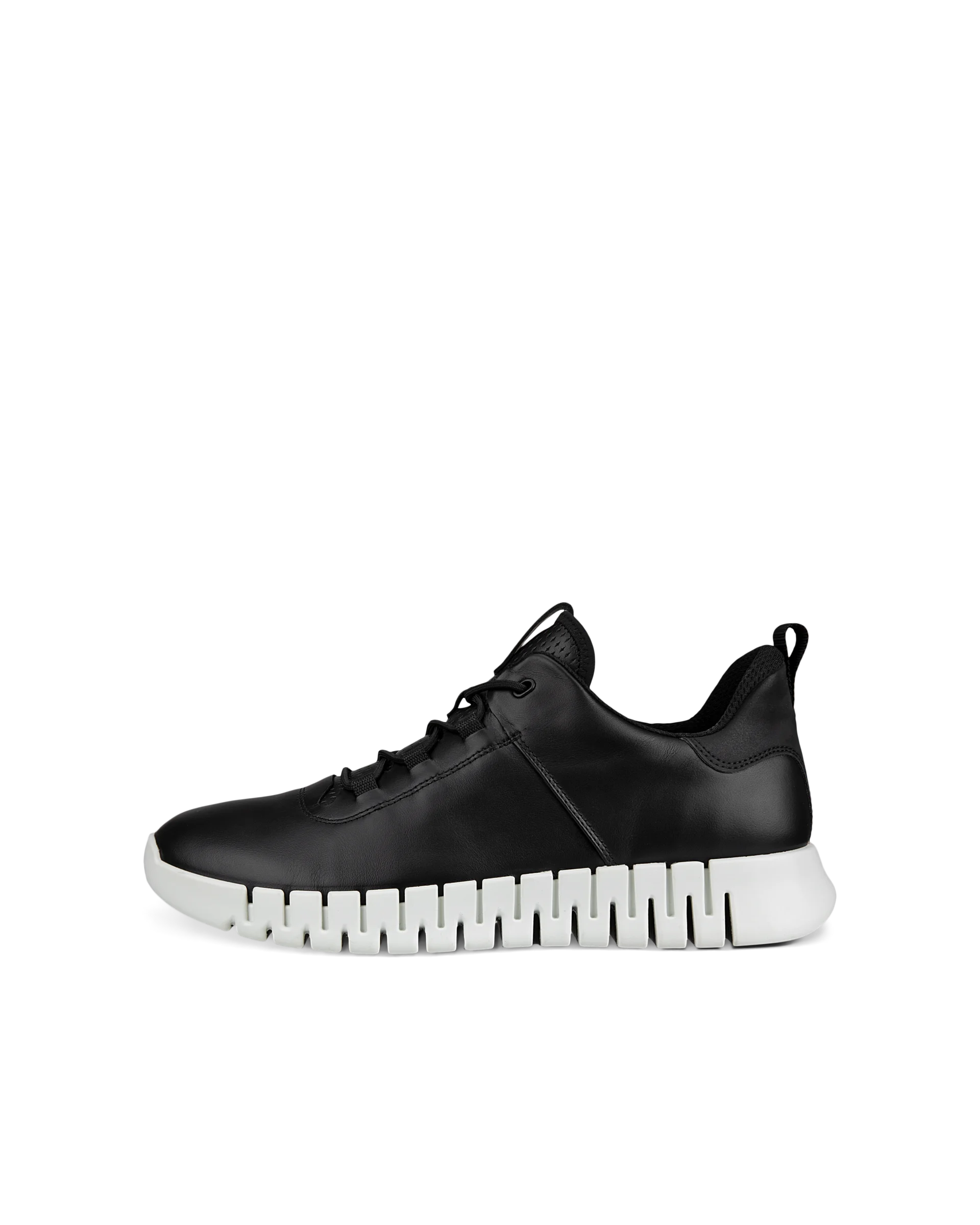 ECCO GRUUV M Herren Ledersneaker Schwarz