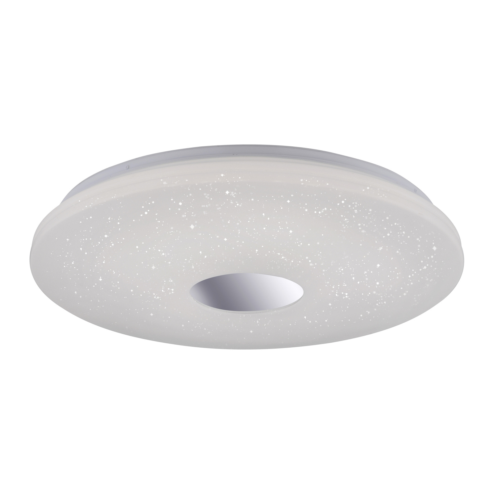 LED-Deckenleuchte - chrom-weiß - Bewegungsmelder