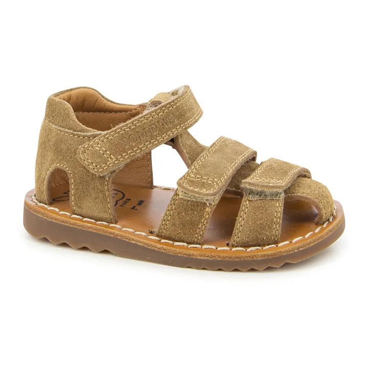 Pom d'Api Sandales Waff Uncle | Marron