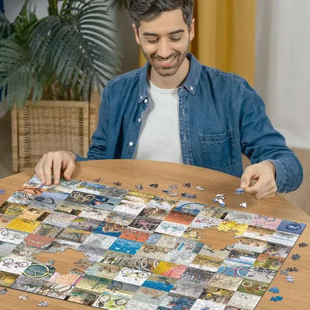 Ravensburger Puzzle - 99 Fahrräder und mehr..., 1500 Teile