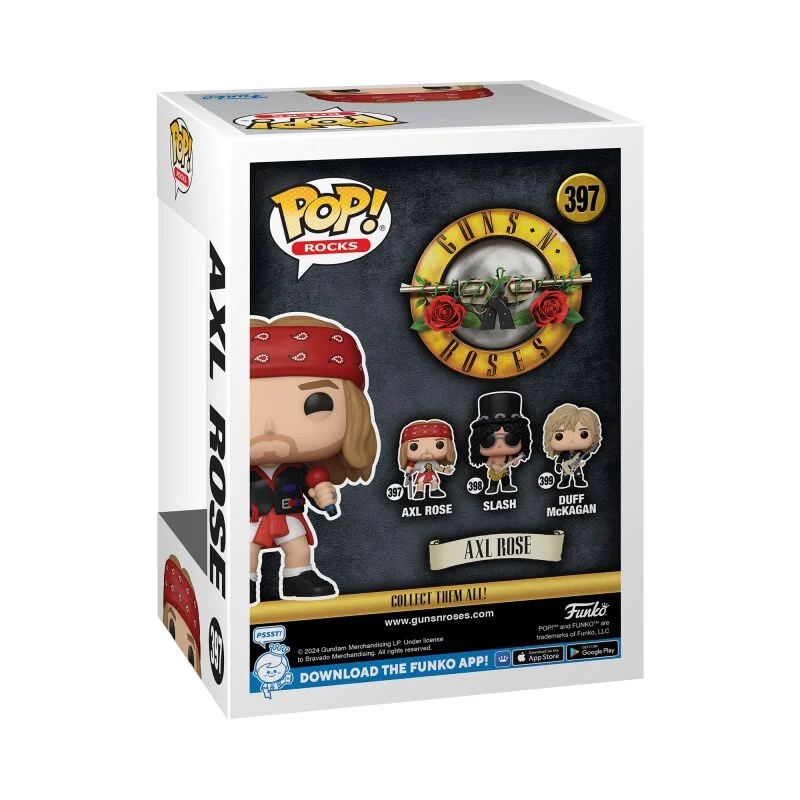 Axl Rose Rocks! (Chase Edition möglich) Vinyl Figur 397 | Guns N' Roses Funko Pop!