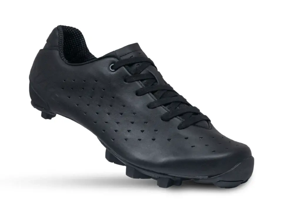 Lake MX21G Wide Mountainbikeschoenen Zwart/Zwart Clarino Heren