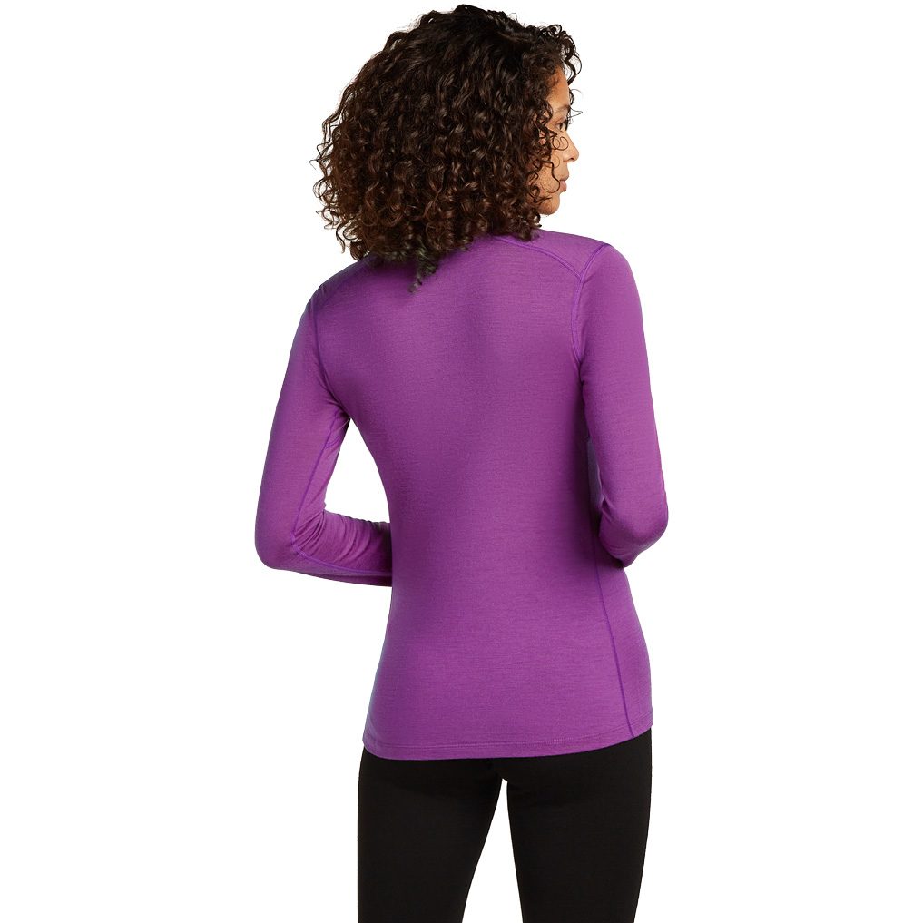 Icebreaker 200 Oasis Crewe Longsleeve Damen passion
