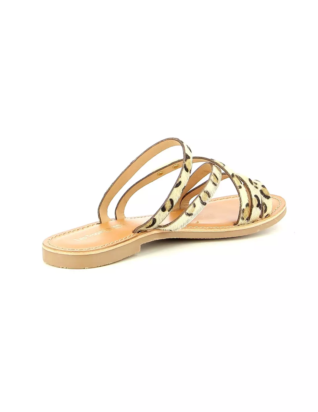 LES TROPEZIENNES HASTARI - Sandales & nu-pieds Leopard
