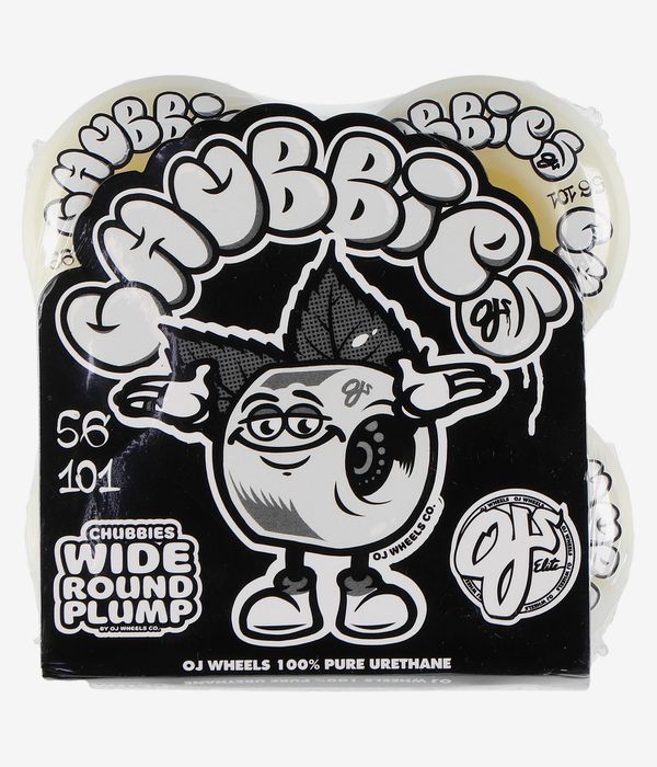 Ricta Throw Ups Chubbies Rollen (white) 56 mm 101A 4er Pack