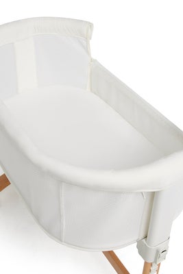 Moweo BLAKE Bedside Crib, Hvit
