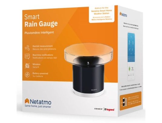 NETATMO - Capteur extérieur NRG01-WW Pluviomètre Intelligent