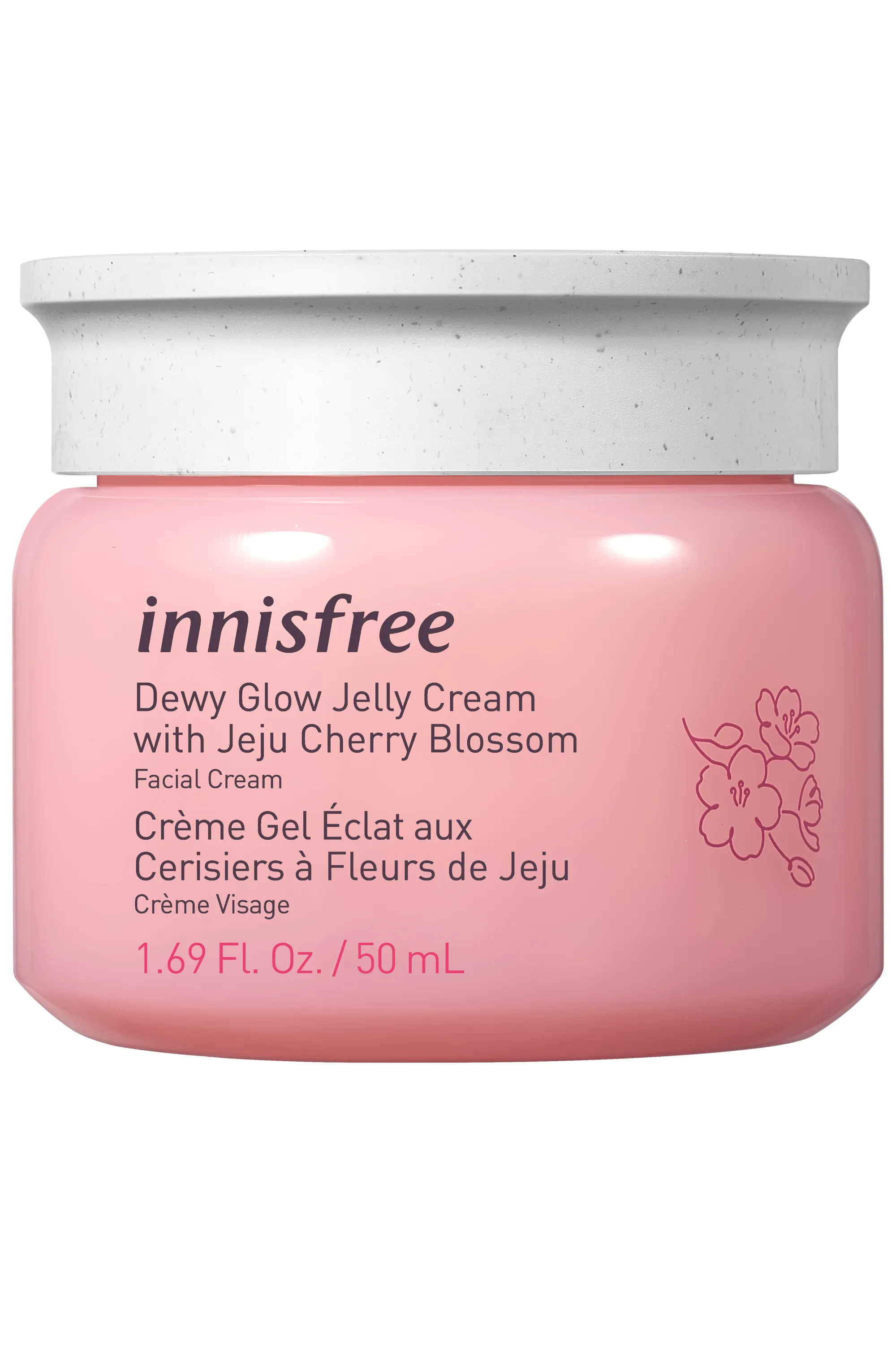 Innisfree Crème hydratante Jeju Cherry Blossom-50 ml