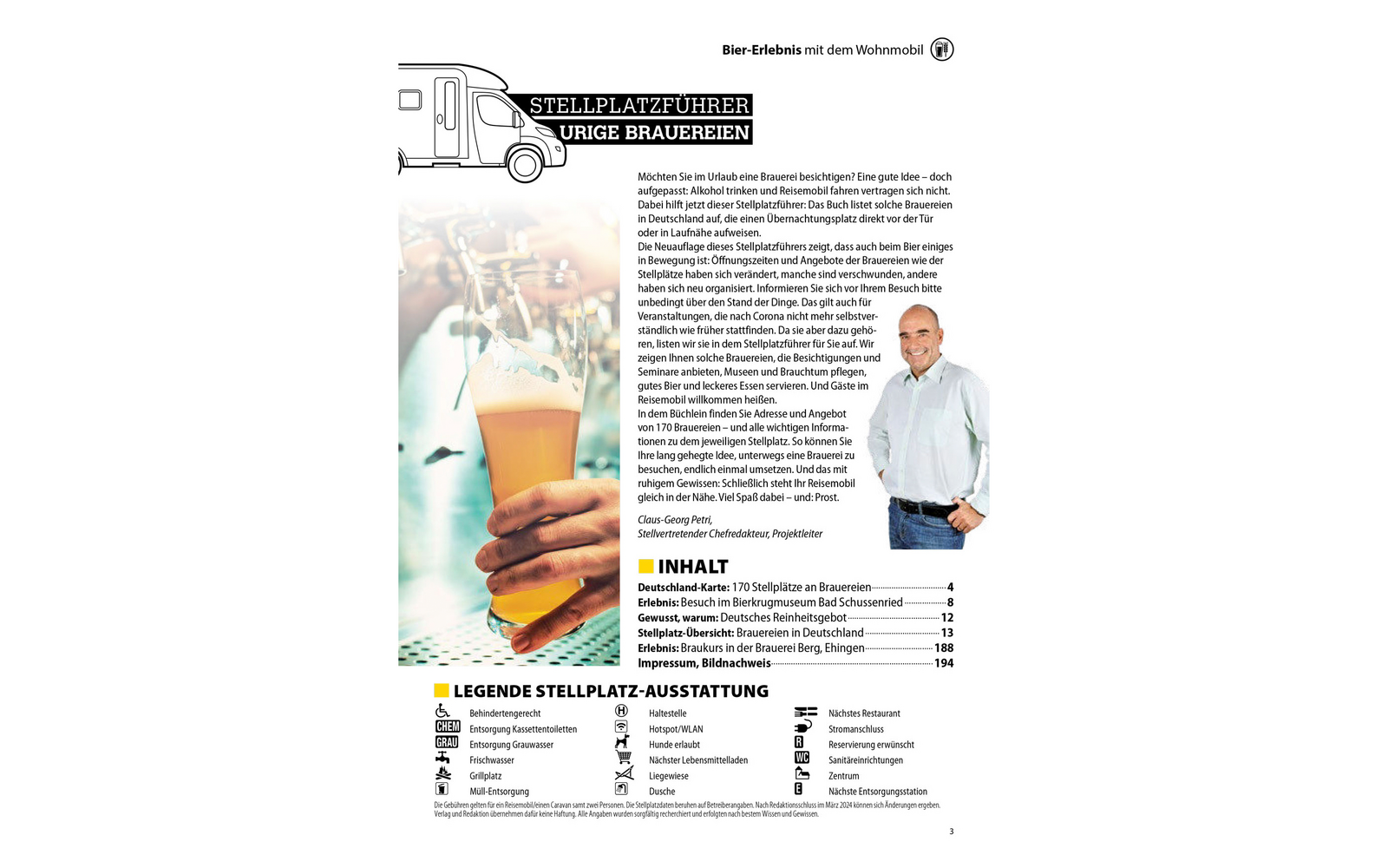 Stellplatzführer Urige Brauereien - Bier-Erlebnis mit dem Wohnmobil