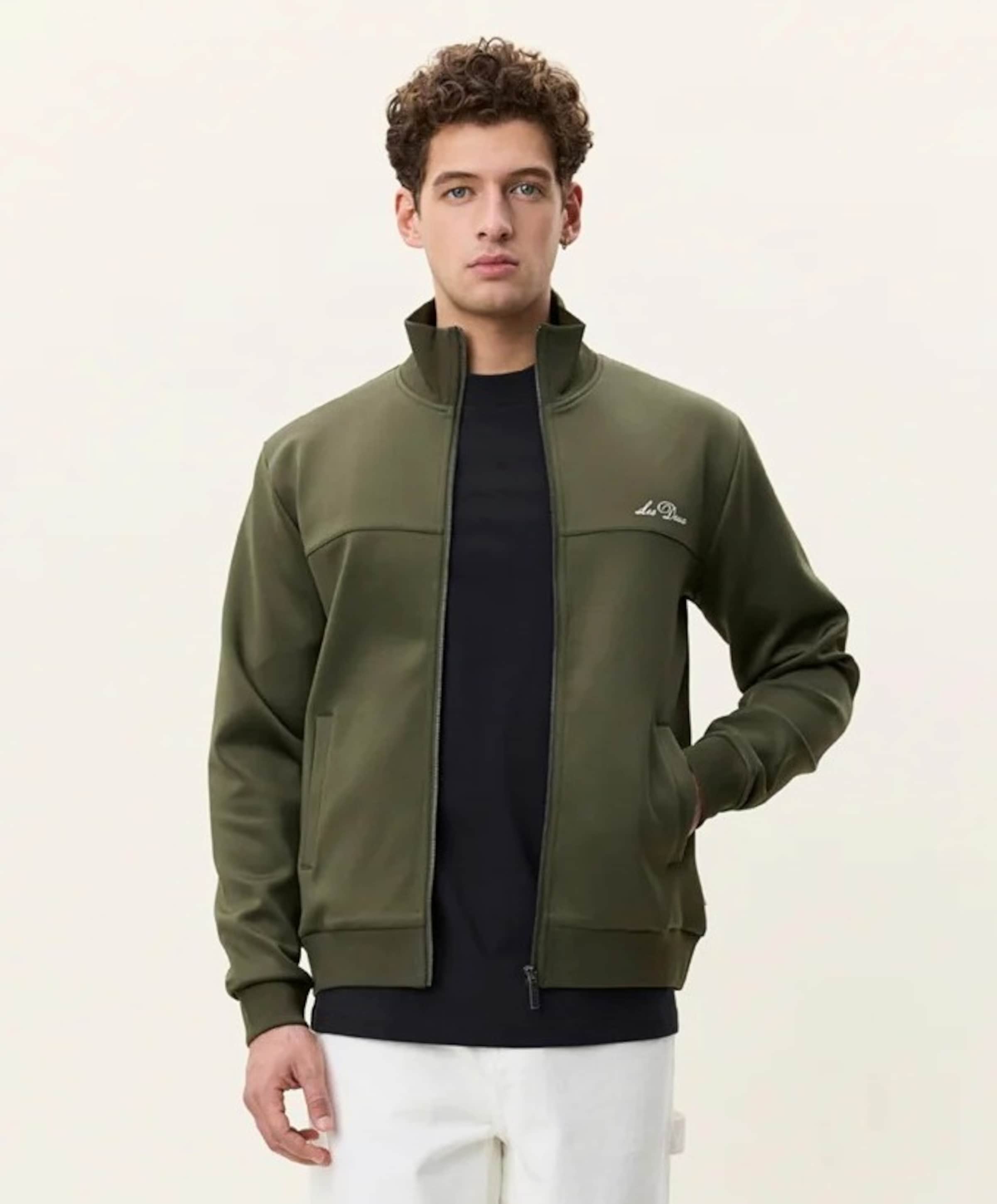 Les Deux Heren vest groen