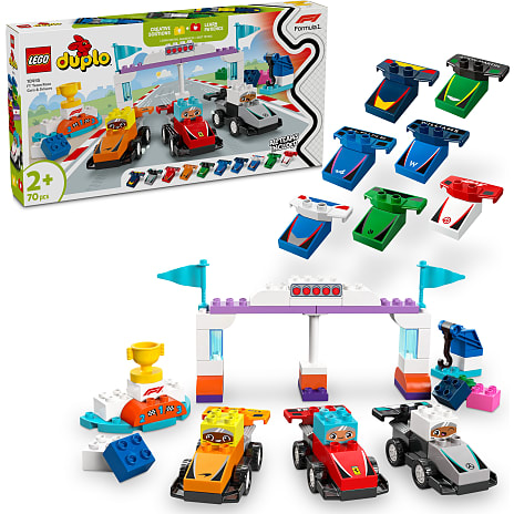 LEGO DUPLO Teams m. racerbiler og kørere 10445
