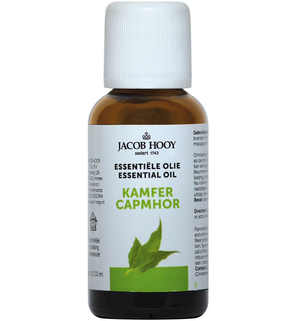 Jacob Hooy Kamfer olie (30 ml)