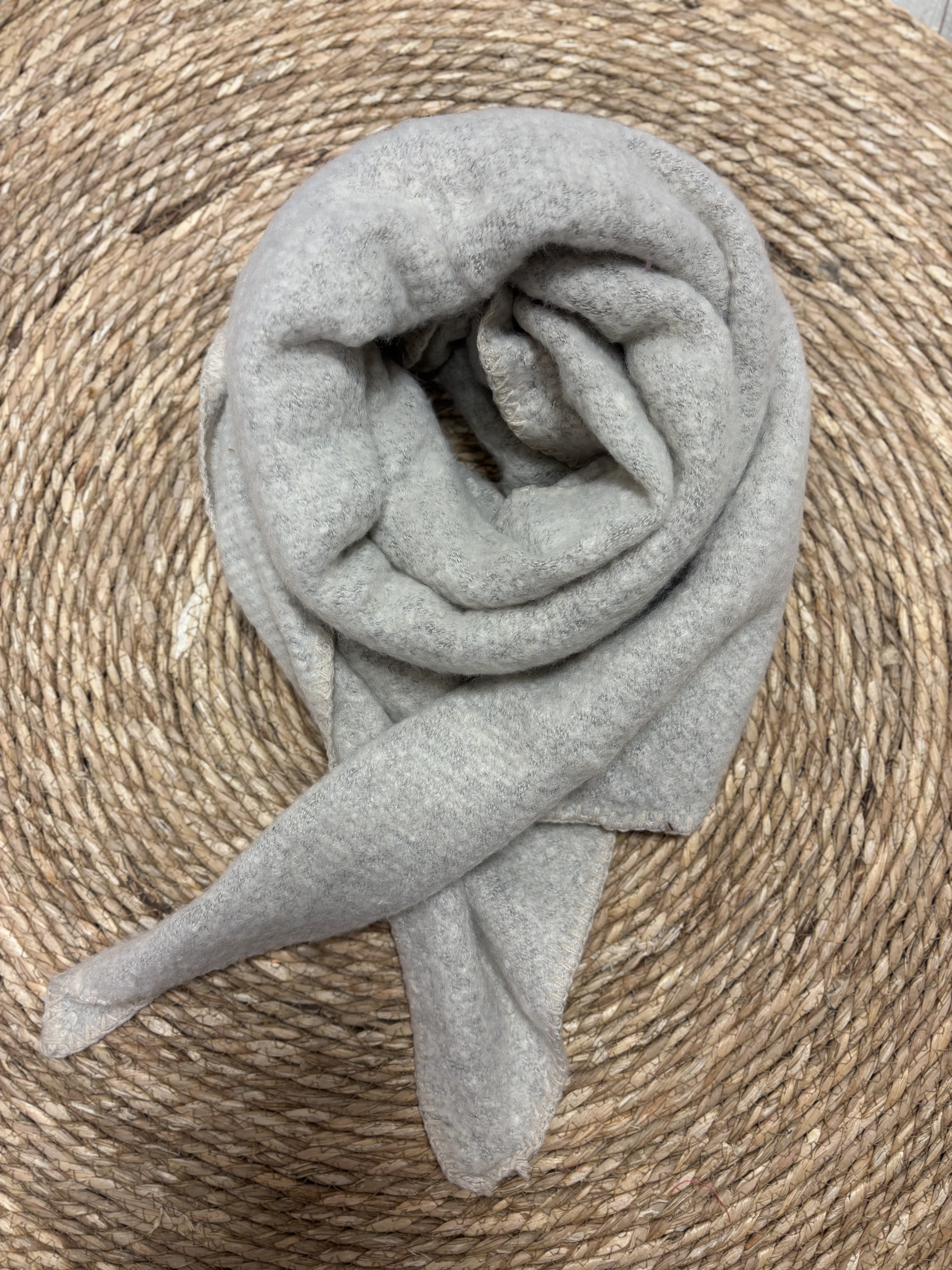 Bobbi Gebreide Sjaal - Beige
