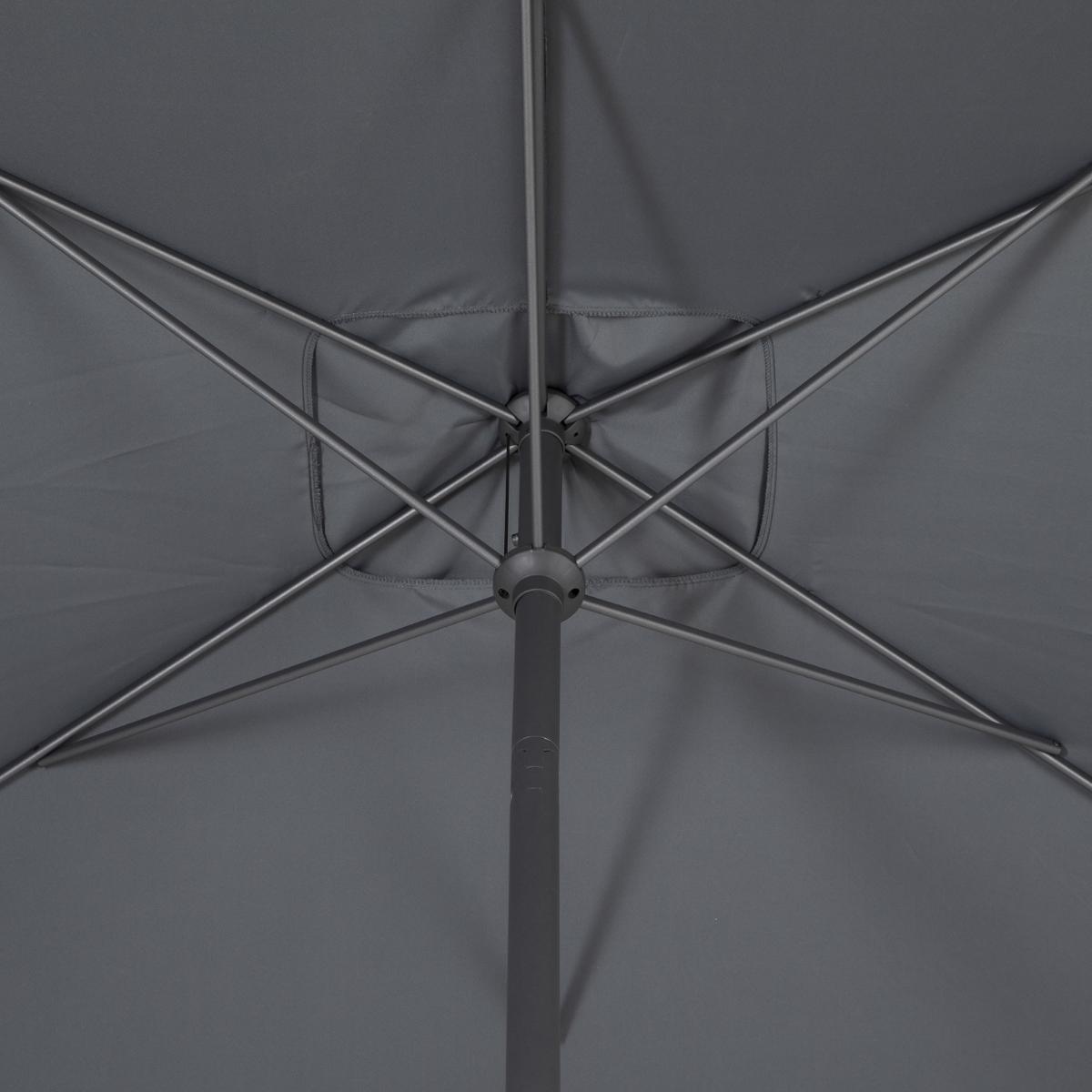 PARASOL LOOMPA 2X3M ARDOISE