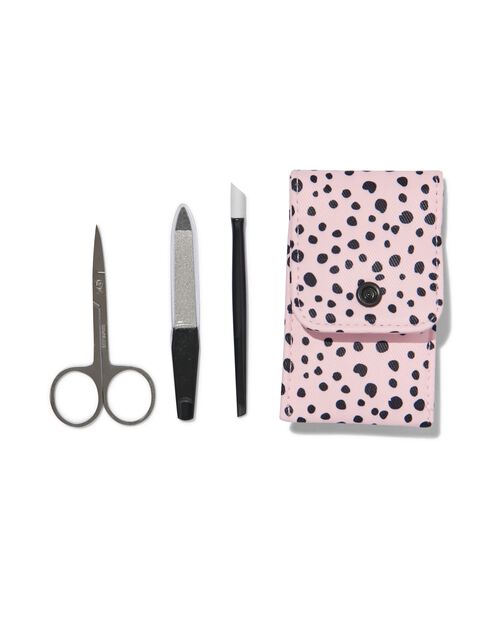 set de manucure 3 pièces dans une trousse