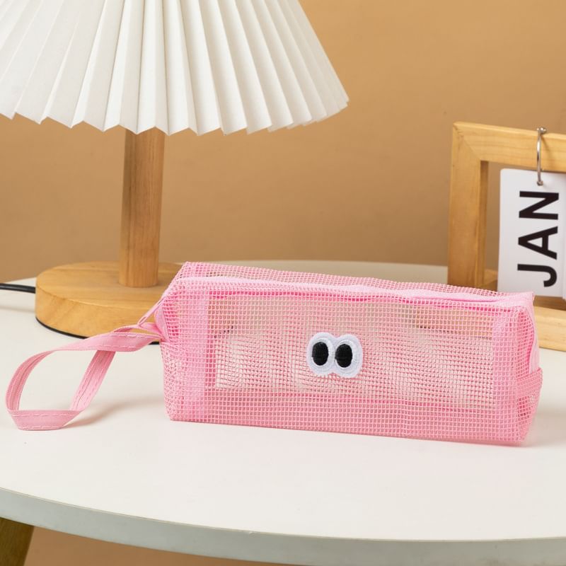Parundele - Cartoon Eye Mesh Etui