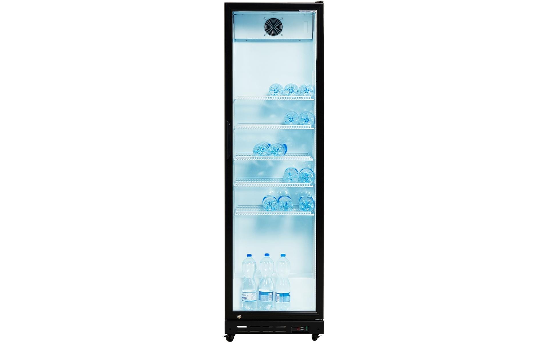Gewerbekühlschrank Gastro Rechts<br>Kühlschrank, Freistehend, Schwarz/Weiss