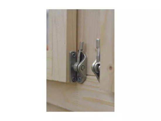Abri de jardin en bois - 36m2 - 6x6m - Ep. 40mm - Couleur: naturel - DOM749 - ALTANKA