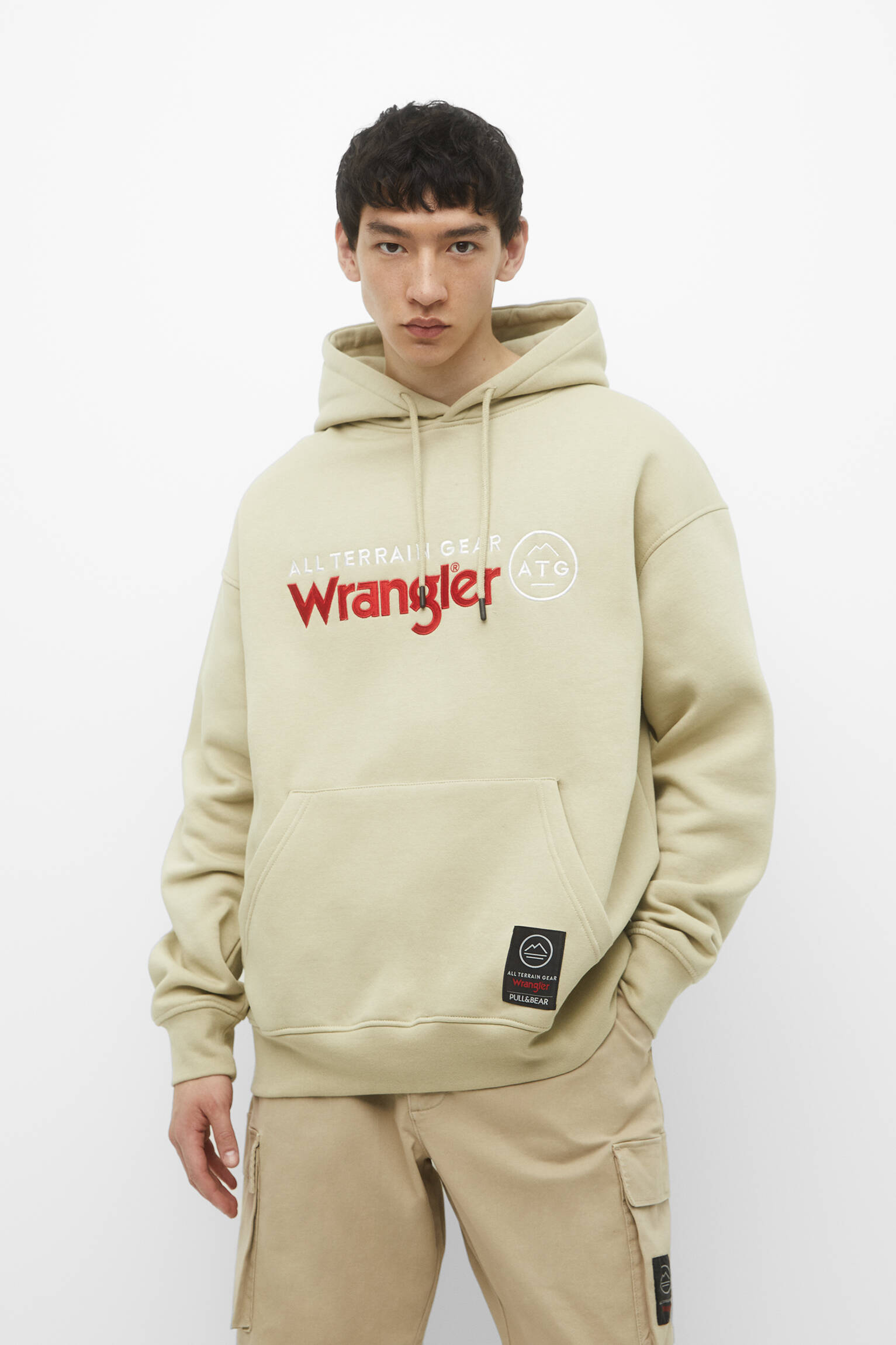 MOLETOM WRANGLER ATG - CREME
