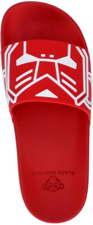 BLACK BANANAS badslippers rood Rubber Meerkleurig 34